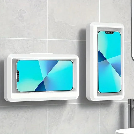 Waterproof Shower Phone Holder – Hands-Free Wall Mount