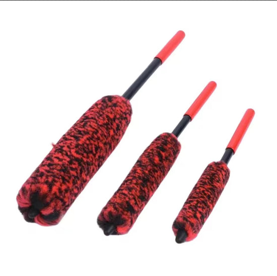Bendable Wheel Detailing Brush – Reach Every Spoke & Rim