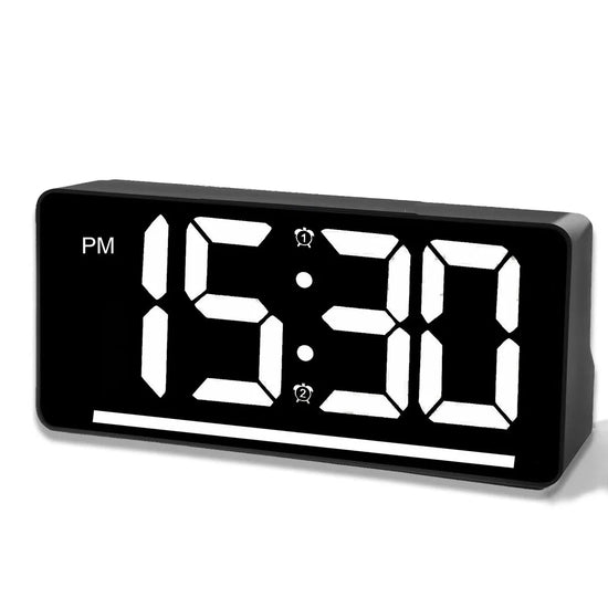 Elegant Alarm Clock with Night Light
