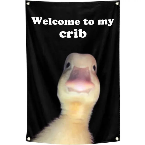 Chic Welcome Flag Decor