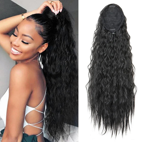 Curly Ponytail Magic Hairpiece