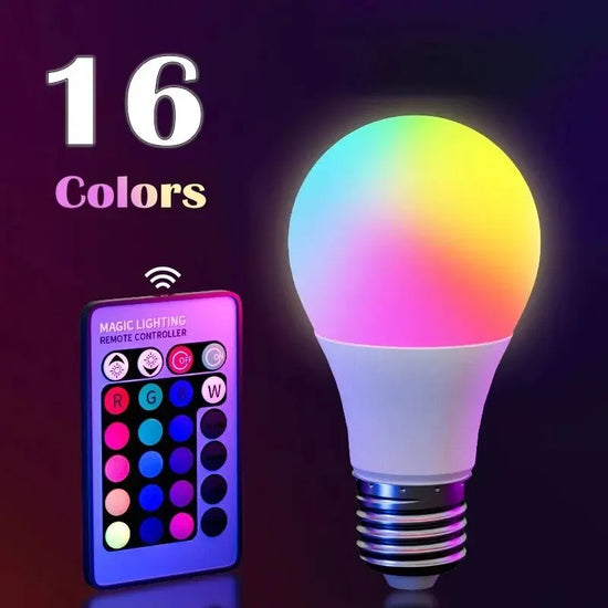 Vibrant Glow Smart Bulb – Color-Changing LED for Any Room