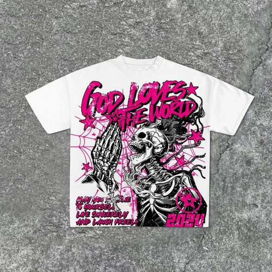 Stylish Skull Print Tee