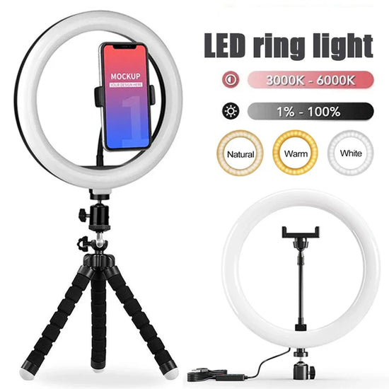 Glamour Glow Selfie Ring Light