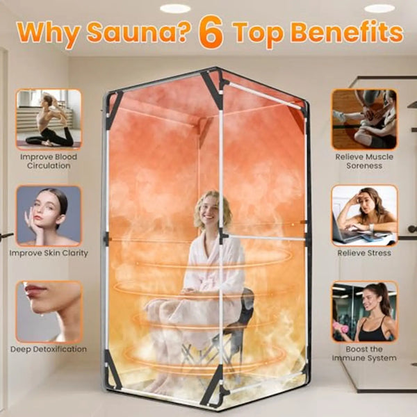 Portable Steam Sauna Relaxation