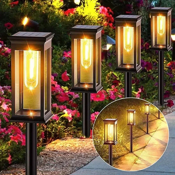 Solar Glow Pathway Lights